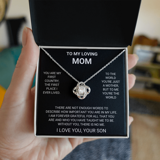 To my MOM beautiful necklace - Gift from Son