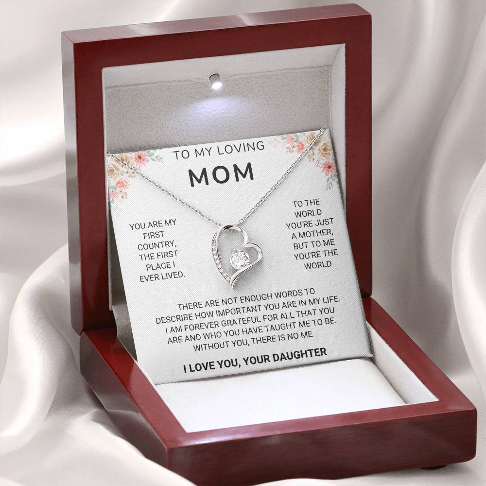 (Almost Sold Out) I am forever grateful for all that you are. - Necklace For Mom