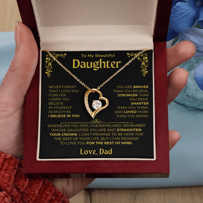 To My Daughter-  Love, Dad | Gift set