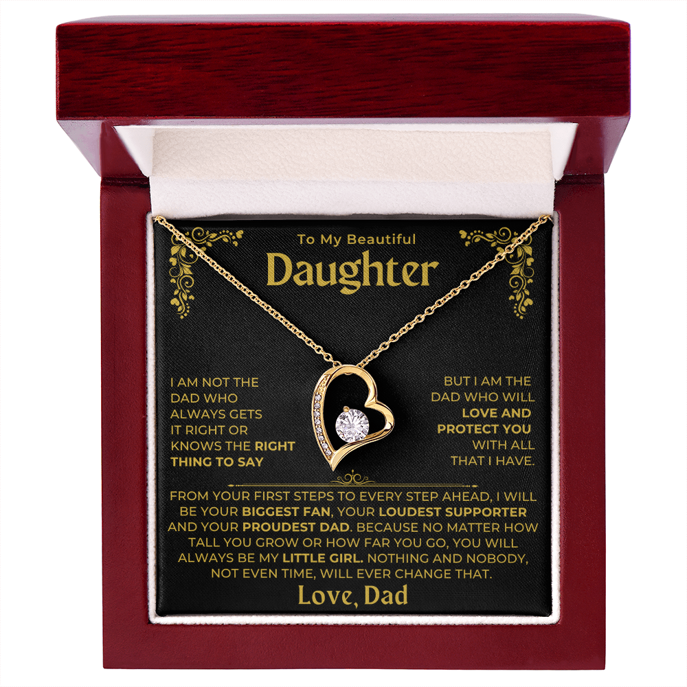 To My beautiful Daughter - Love, Dad