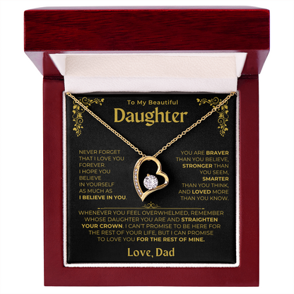 To My Daughter-  Love, Dad | Gift set