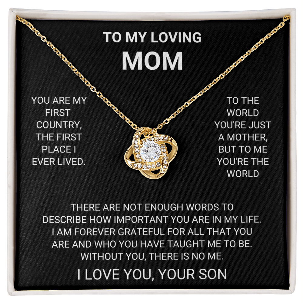 To my MOM beautiful necklace - Gift from Son