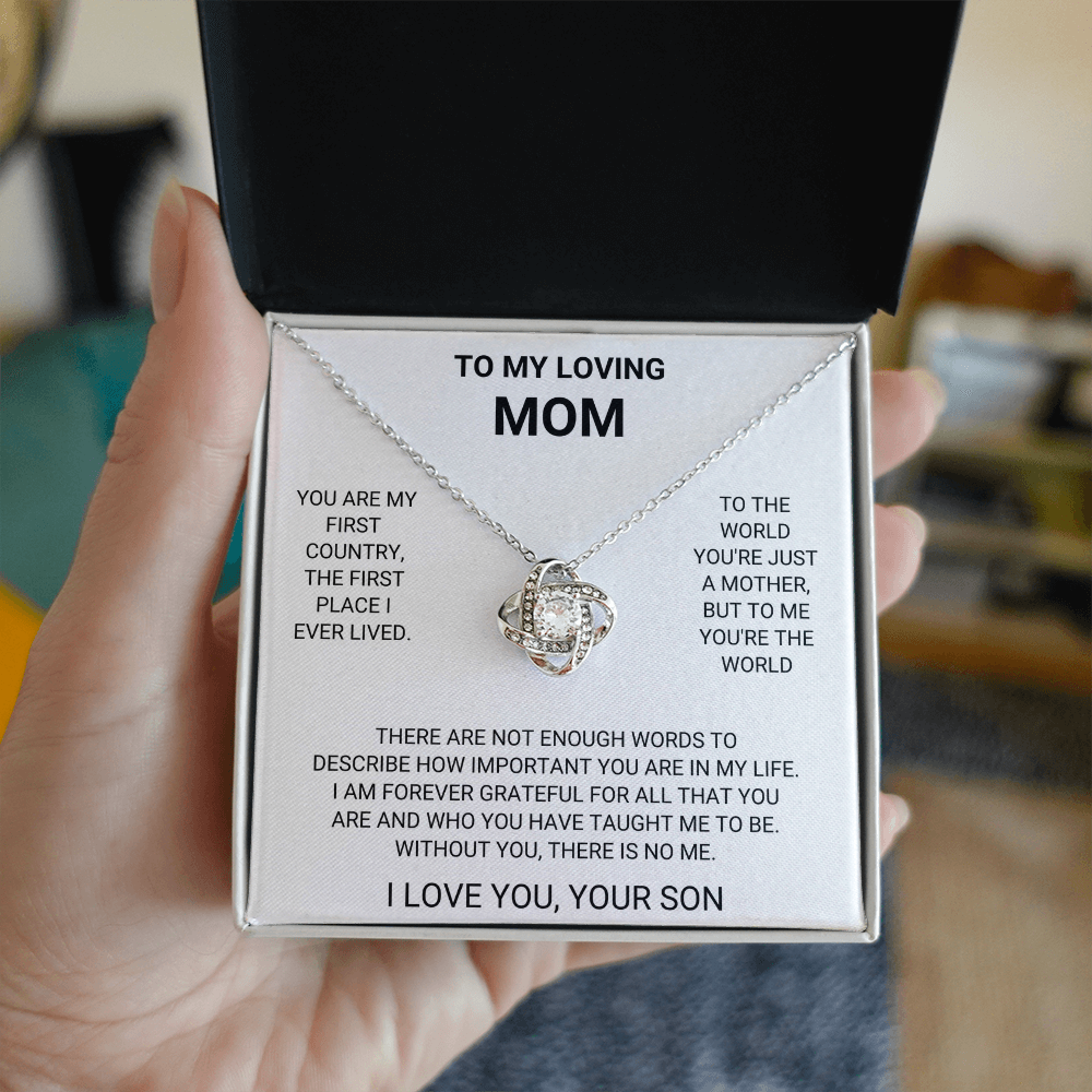 To My Loving MOM- Gift From Son
