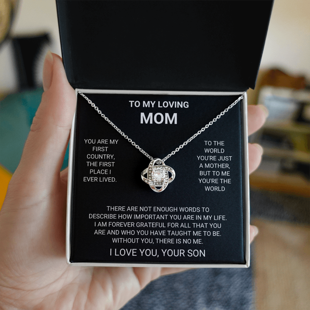 To my MOM beautiful necklace - Gift from Son