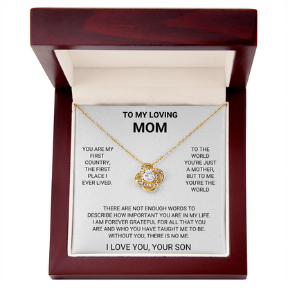 To My Loving MOM- Gift From Son