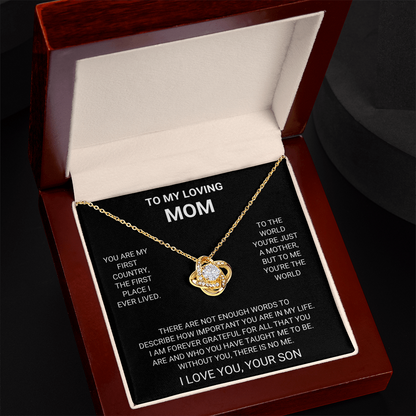 To my MOM beautiful necklace - Gift from Son