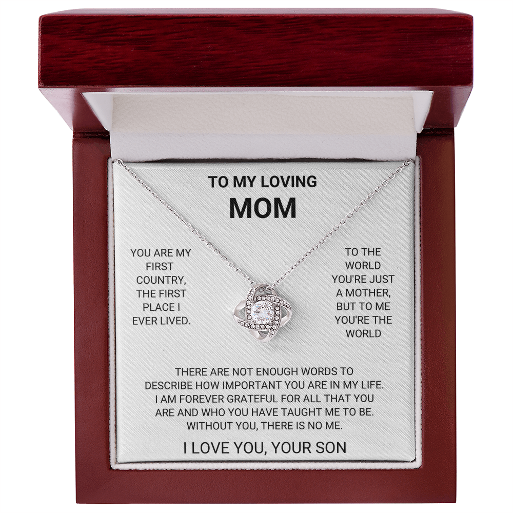 To My Loving MOM- Gift From Son