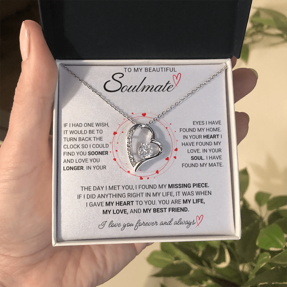 To my beautiful soulmate- Necklace for her