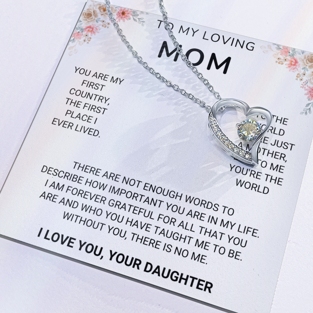 (Almost Sold Out) I am forever grateful for all that you are. - Necklace For Mom
