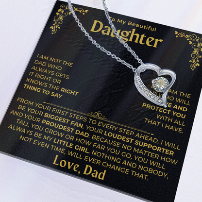 To My beautiful Daughter - Love, Dad