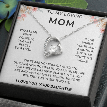 (Almost Sold Out) I am forever grateful for all that you are. - Necklace For Mom