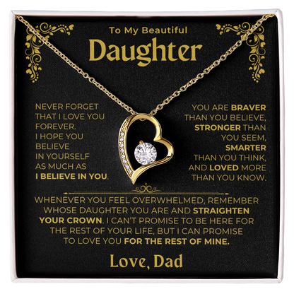 To My Daughter-  Love, Dad | Gift set