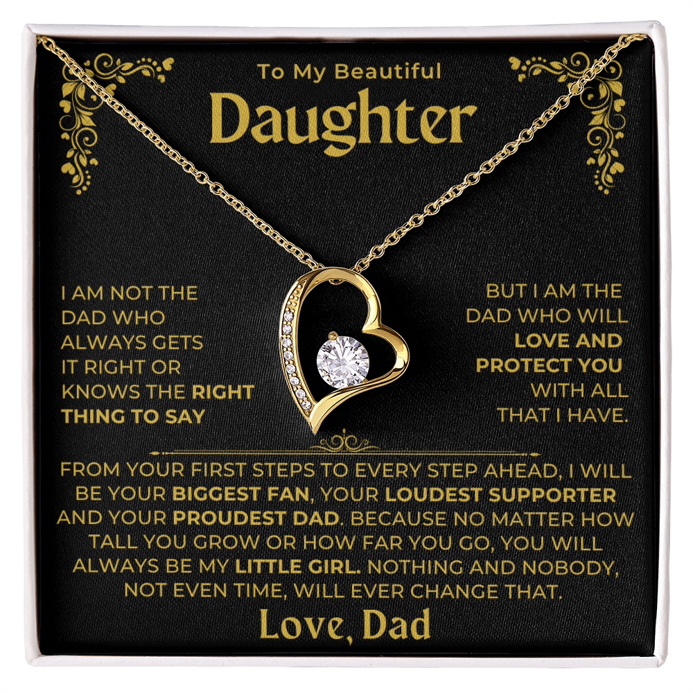 To My beautiful Daughter - Love, Dad