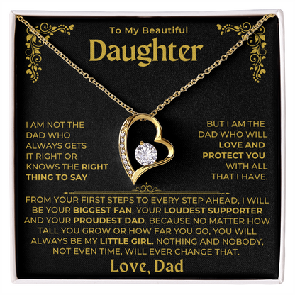 To My beautiful Daughter - Love, Dad