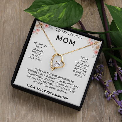 (Almost Sold Out) I am forever grateful for all that you are. - Necklace For Mom