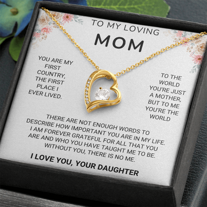 (Almost Sold Out) I am forever grateful for all that you are. - Necklace For Mom