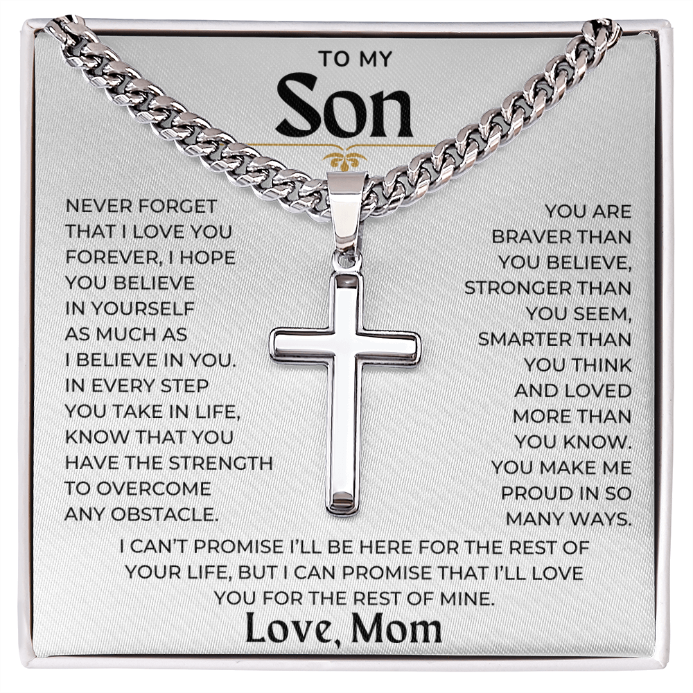 I Believe In You Son - Gift Set From Mom