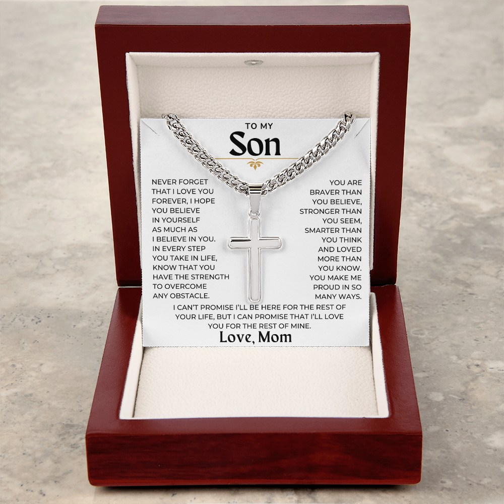 I Believe In You Son - Gift Set From Mom