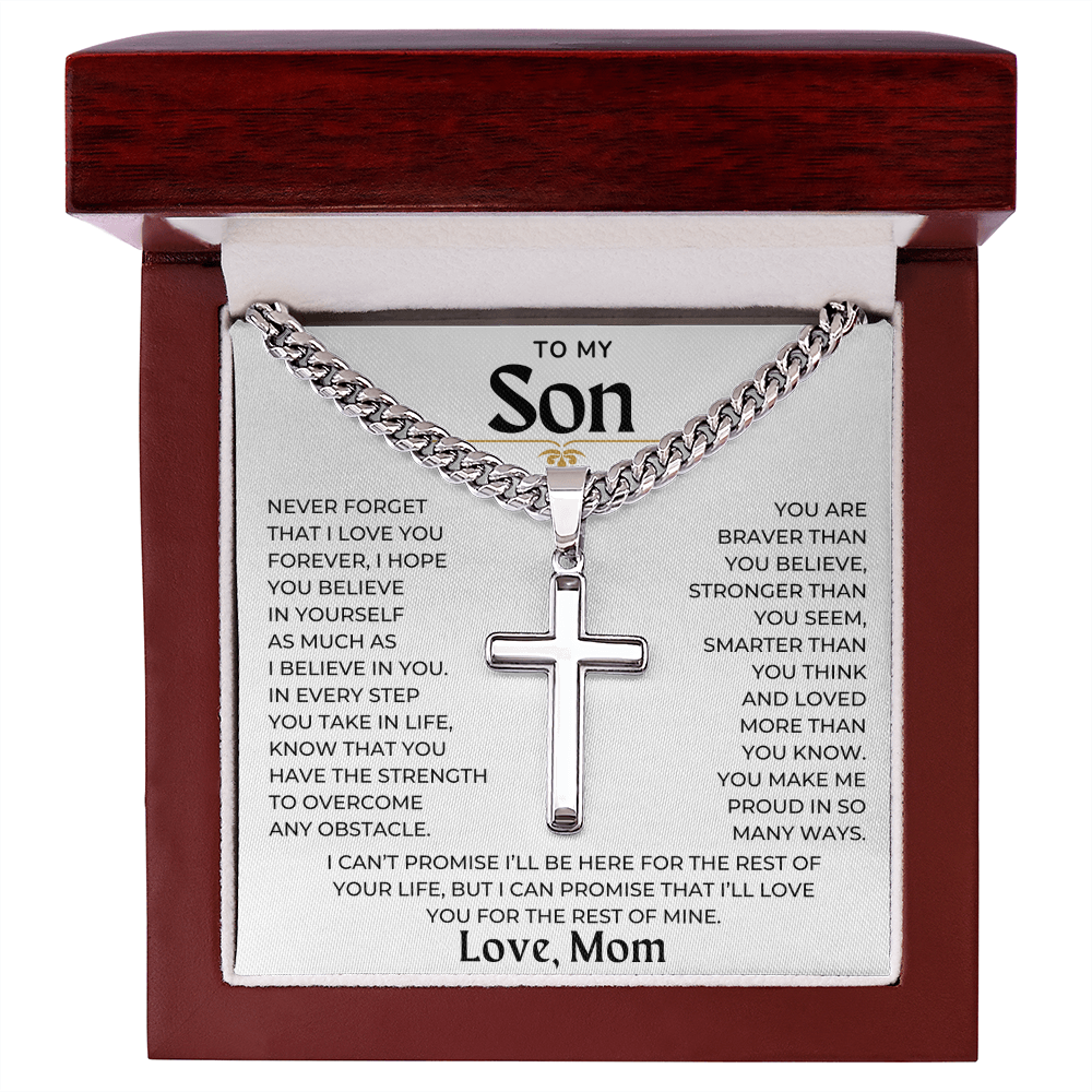 I Believe In You Son - Gift Set From Mom