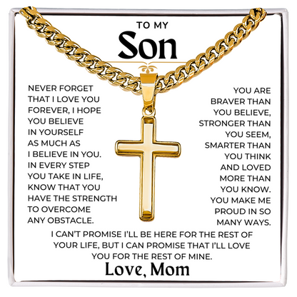 I Believe In You Son - Gift Set From Mom
