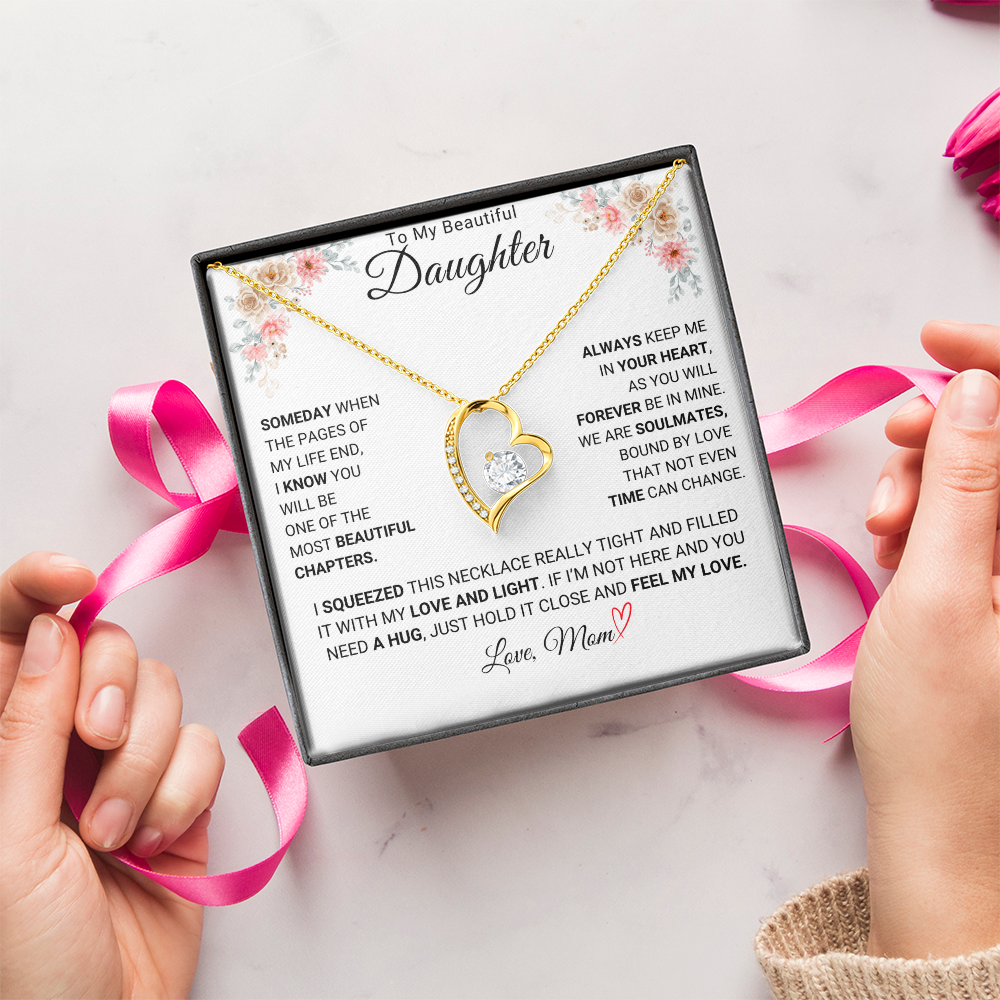 To My Daughter - Love Mom - Beautiful Gift Set