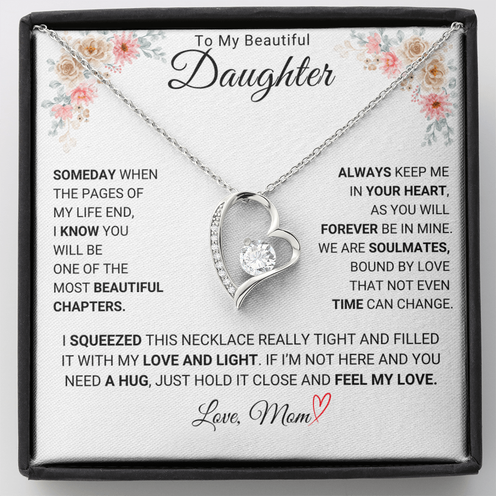 To My Daughter - Love Mom - Beautiful Gift Set