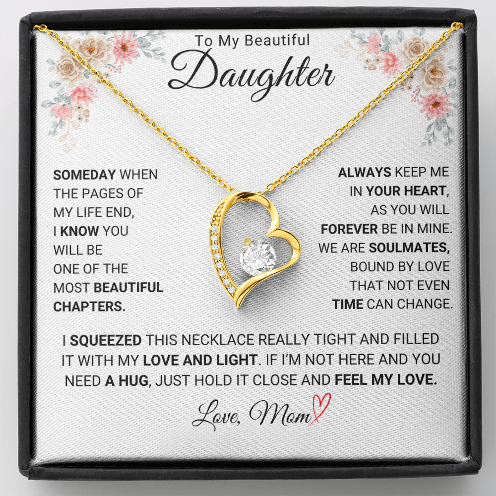 To My Daughter - Love Mom - Beautiful Gift Set