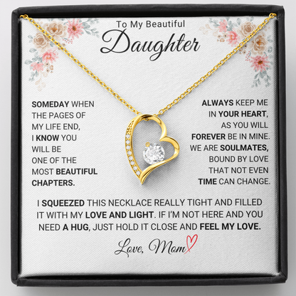 To My Daughter - Love Mom - Beautiful Gift Set